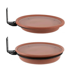 Birds Feeder Tray Birds Bath Tray Outdoor Garden Feeder Tray with Weather-Proof