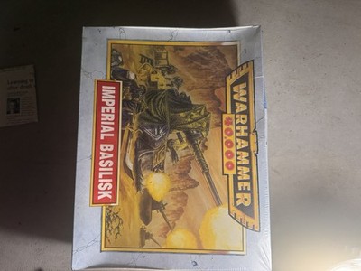 Warhammer 40K Imperial Basilisk Tank (1998) Sealed Vintage Rare NIB