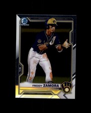 2021 Bowman Chrome Prospects #BCP2 Freddy Zamora (ref 164313)