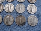 20 SILVER MERCURY DIMES WITH DATES lot w12 — photo 10