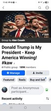 Have Your Post FEATURED ON #TRUMP Facebook Group 192k members For 1 Month #maga