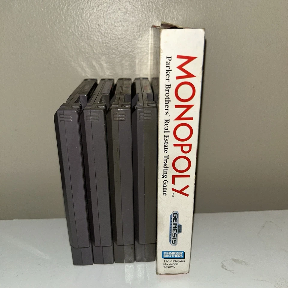 Lote de juegos retro vintage paquete Nintendo Sega Genesis Goonies Top Gun CARIDAD Foto 3 de 4