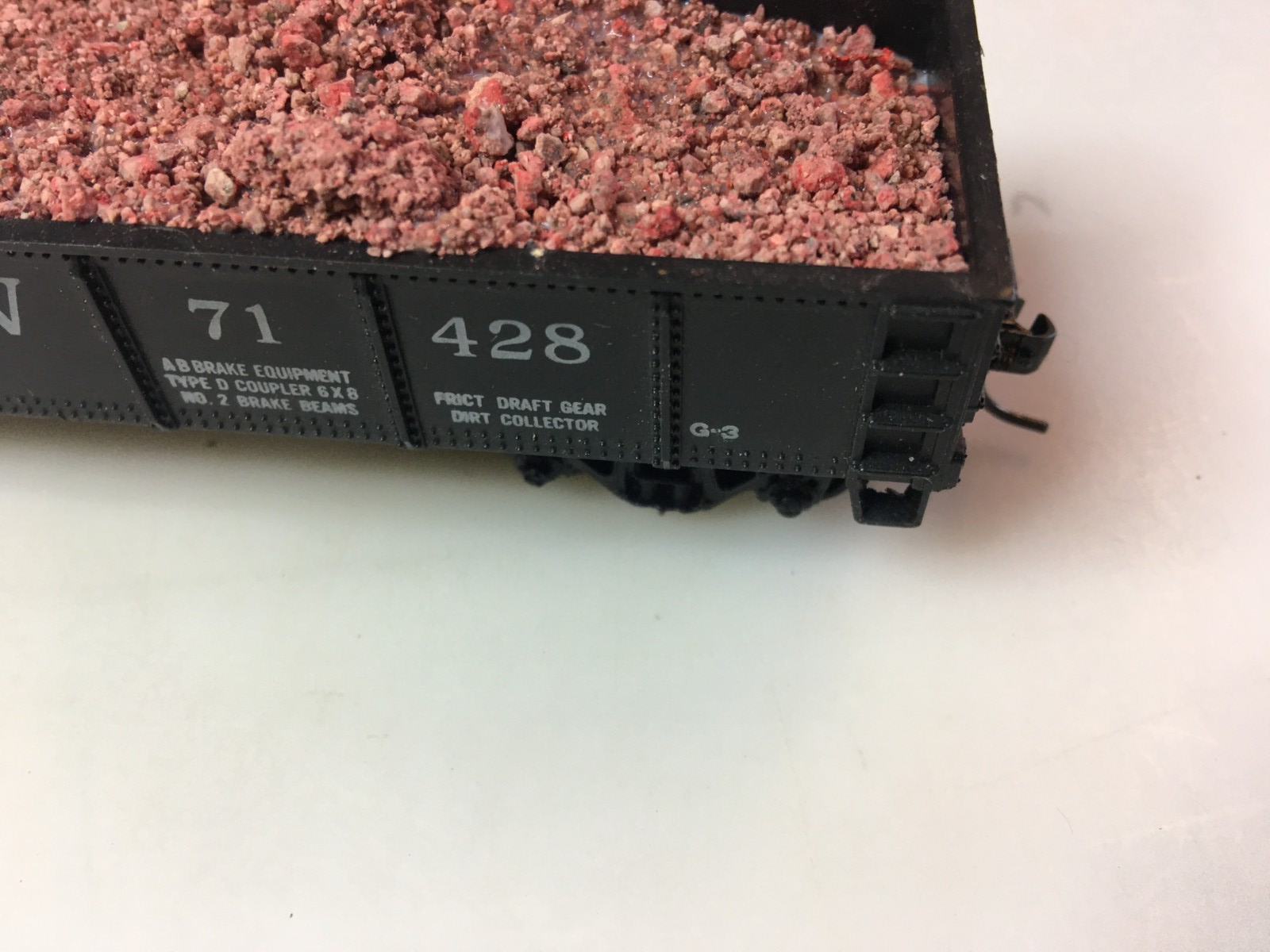 Rio Grande Gondola w/Red Rock Load D&RGW 71428 HO Scale Trains | eBay