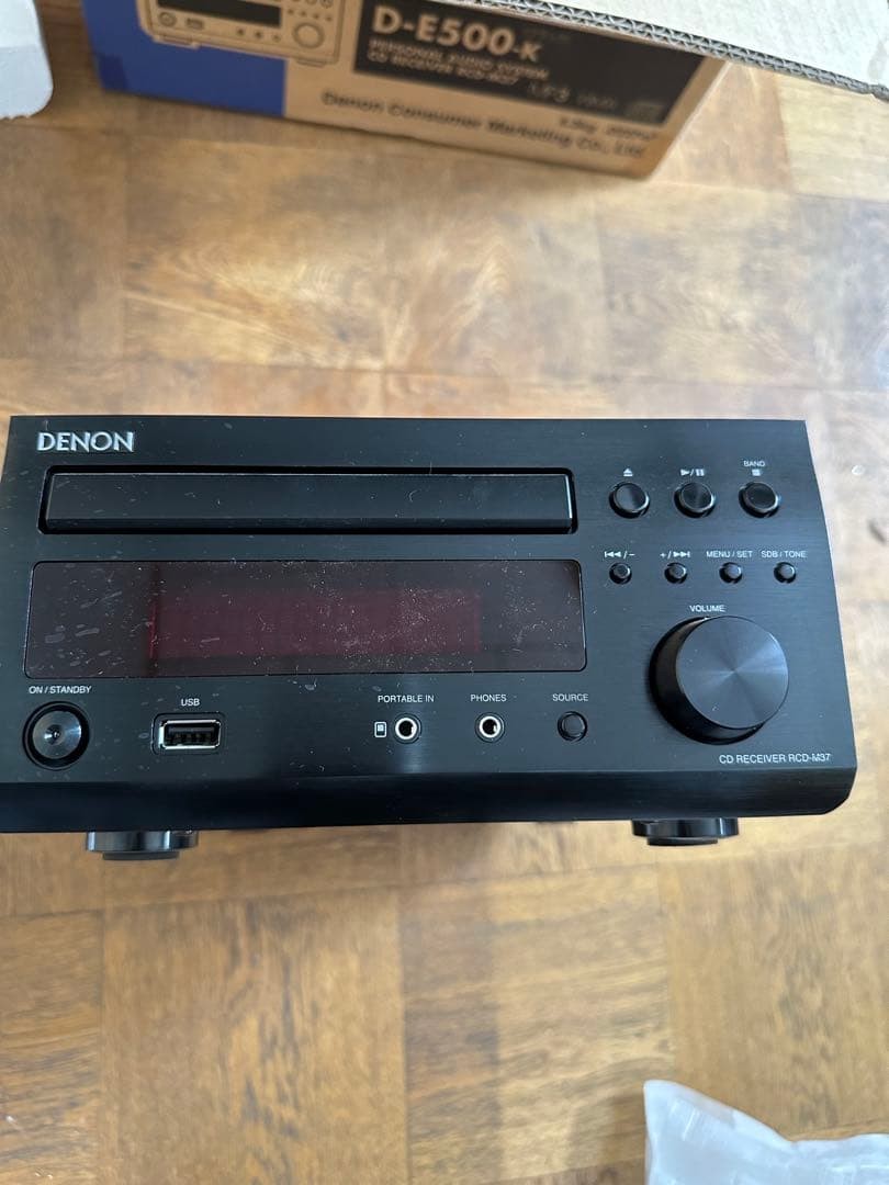 D-e500-k Receiver + Speakers Stereo System Audio