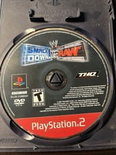 WWE SmackDown vs. Raw (Sony PlayStation 2, 2004)(Disc Only)