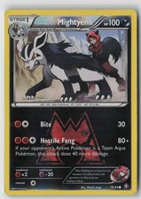 Team Magma's Mightyena 19/34 Common Double Crisis Pokemon Reverse Holo MP on eBay