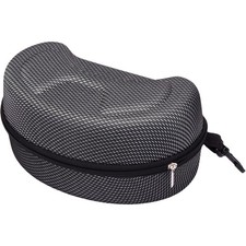 Large EVA Glasses Case Shockproof Ski Goggles Box With Zipper For Cycling