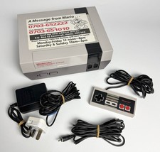 Nintendo Entertainment System NES Console Bundle - Controller - All Cables - K12
