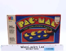 Pac-Man Two Challenging Puzzles 1980 Milton Bradley Company Vintage NEW