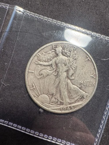 1942 50C Walking Liberty Silver Half Dollar- D