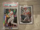 2020 Topps Chrome - Mike Trout #1 Prism Refractor PSA 9 + Bonus Card