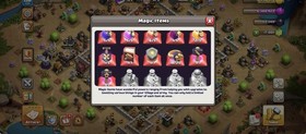 TH 11 MAX | LVL 136 | HEROES 50/50/30/20 | 17k GEMS | GOOD NAME | NC 1500 | RARE