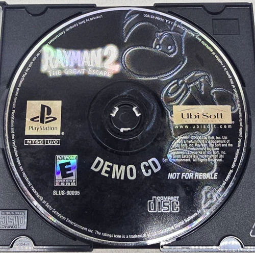 Rayman 2: The Great Escape Demo (Sony PS1 PSX)