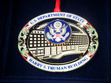 NEW Badge * Harry S. Truman Building * U.S. Department of State in original box