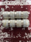 Mother Of Pearl And Silver Tone Napkin Rings. Set Of 8 — photo 5