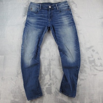 G-Star Raw Arc 3D Slim Mens Jeans Blue Medium Wash D10060-A088-A888 34x32