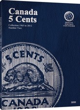 New Whitman Folder For Canada Canadian 5 Cent Coins Album Vol 2 1965 2012 3200