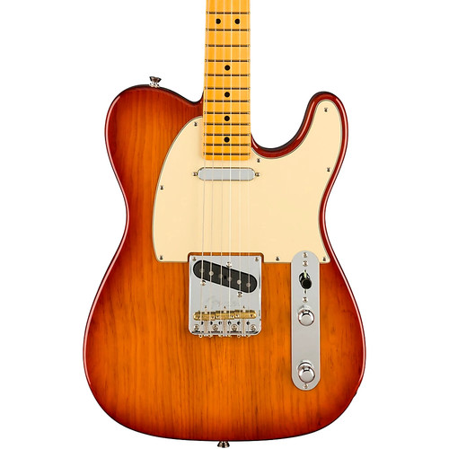 Fender American Pro II Roasted Pine Telecaster Guitar Sienna Snbrst 197475154 RF