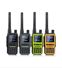 2PCS UV-5R Mini Dual Band Walkie Talkie Type-C 5W Radio