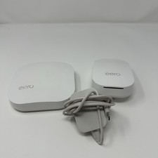 Amazon eero Pro Tri-Band Mesh WiFi system 2nd Gen 1 Pro Router  1 Beacon 