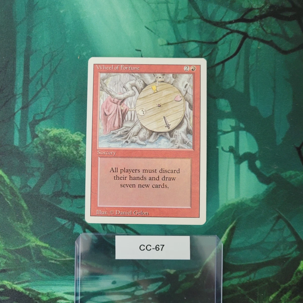 Wheel Of Fortune In Individual Magic: The Gathering Cards for sale
