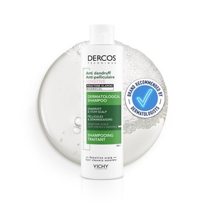 Vichy Dercos Anti-Schuppen Shampoo für Empfindliche 6,05 l (1er Pack), auncune 
