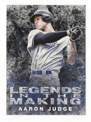 2018 Topps Aaron Judge Legends in the Making Yankees LTM-AJ