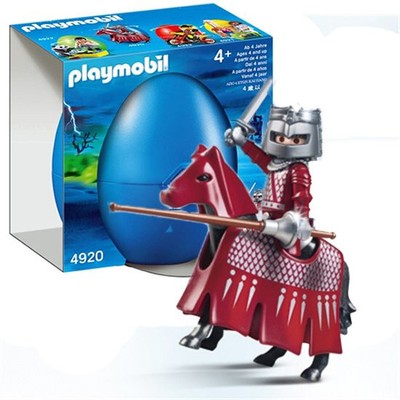  Playmobil 4920 Knight &amp; Horse Egg Set BRAND NEW