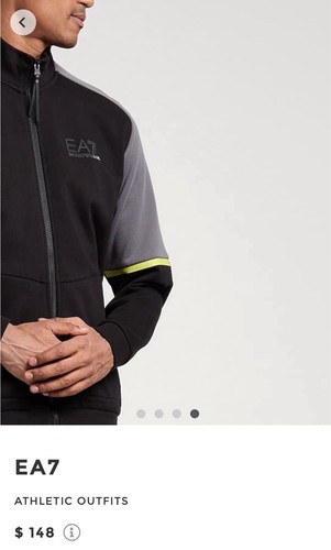 Giacca Tracker Uomo EA7 Emporio Armani M Come Nuova - Foto 9 di 9