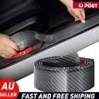 <!--F#f_0-->Universal Car Door Scuff Sill Cover Panel Step Car Protector Trim Carbon Fiber<!--F/-->