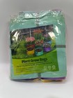 10-Gallon Fabric Grow Bags (7 Pack of Mix Colors) with Handles for Potato Tom...