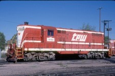 Mich Nor 1608 GP-7, Laramie, Wy, 09/90; Kodachrome Original 