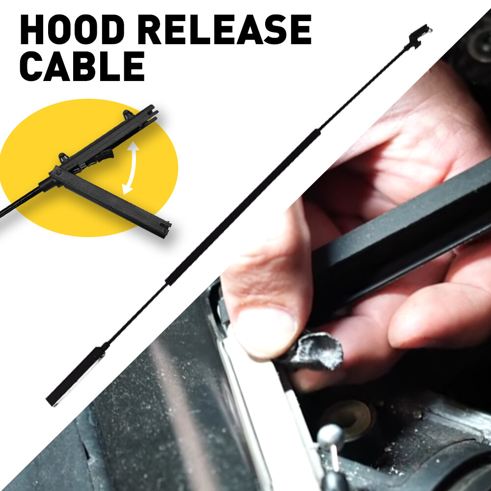 Hood Latch Lock Release Cable For 2015-2018 VW Volkswagen Golf Sportwagen GTI I