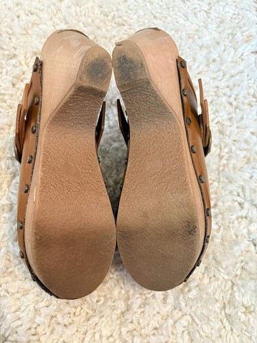 Isabel Marant Titya Clog Shoe Brown 37 - Picture 5 of 7