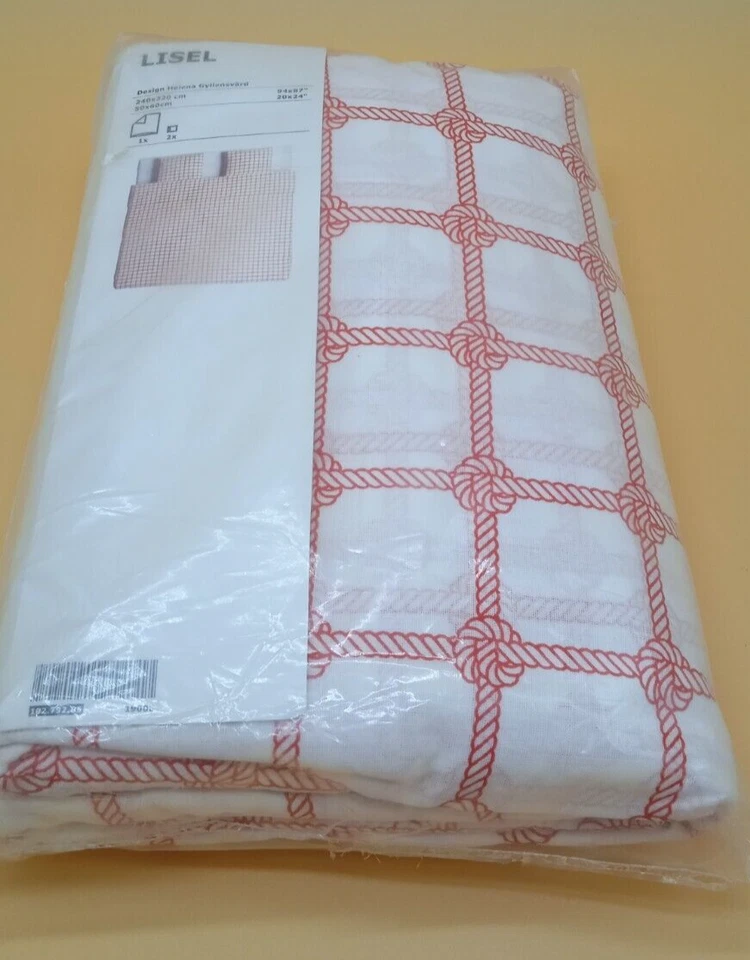 IKEA LISEL - Set sacco copripiumino (240X220cm) e due federe (50x60cm) - Immagine 2 di 4