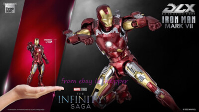 Perfect Threezero The Infinity Saga Dlx Iron Man Mark 7 Action