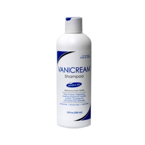 Pharmaceutical Specialties Free and Clear Shampoo 12 oz. Each