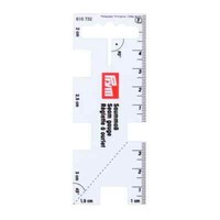 Saummaß Transparent Handmaß Prym 610732 Schneider Lineal Maß 10,5Cm X 4Cm Klein