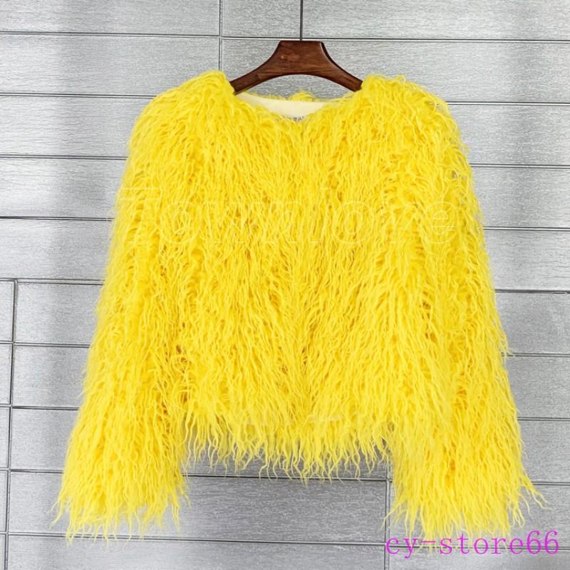 Women's Faux Fox Fur Coat - Short Style, Korean Version, Tie Design, Thick and Versatile main image 1