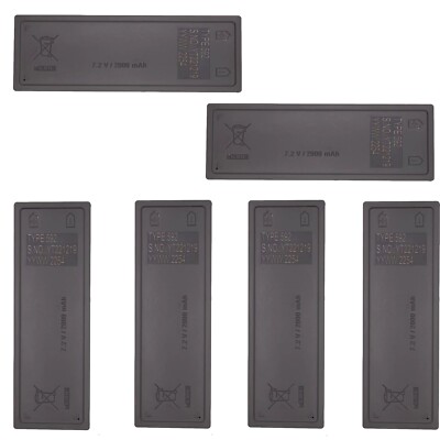 6x 2000mAh RSC7220 13445 NiMH Battery for Scanreco 590/592/960/EEA2512/Palfing