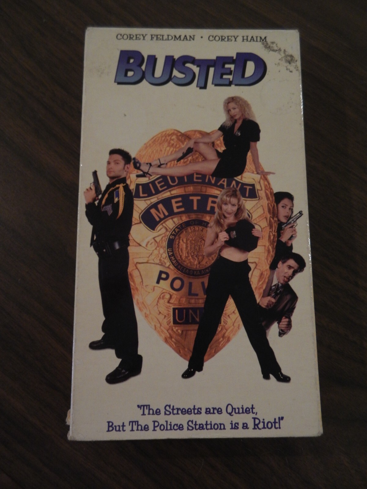 Busted VHS 1995 Screener Corey Feldman & Haim RARE Promo Cult Comedy ...