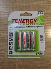 4-Pack TENERGY CENTURA Size AAA Low Self-Discharge Ni-MH Rechargeable Batteries