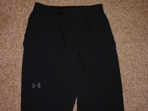 Mens Under Armour Unstoppable 1352028 Workout Black Pants! Size M - Picture 2 of 11