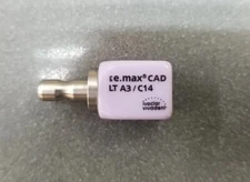 LT A3 C14 Ivoclar EMAX CAD CEREC/inLab Blocks (5/Pk) SEALED BOX!
