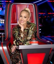 The Voice S26 Gwen Stefani Women's Camo Parka Embellished Crystal Costume