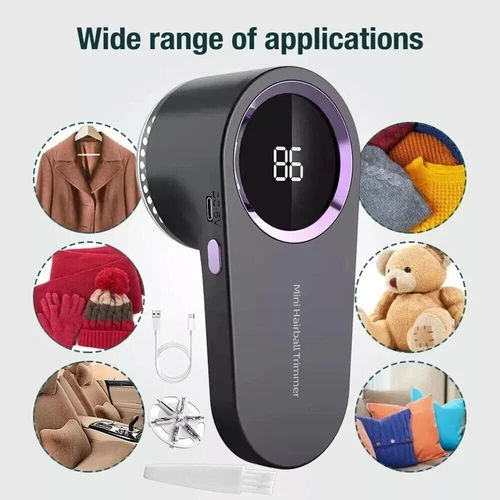 Electric Lint Remover Rechargeable Bobble Remover Fabric Shaver for Clothes NEW - Picture 15 of 18