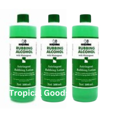 Benjamins Rubbing Alcohol With Winter Green (250ml) - Pack of 3