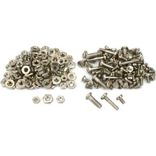 Nickel Plated Clock Screws Nuts Clockmakers Repair Part