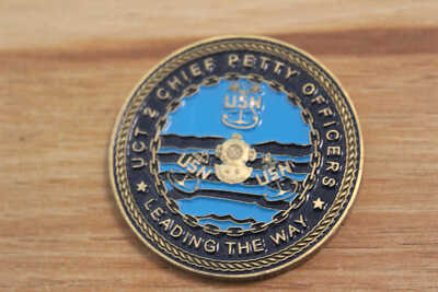 Under Water Construction Team Two Seabee Divers Challenge Coin