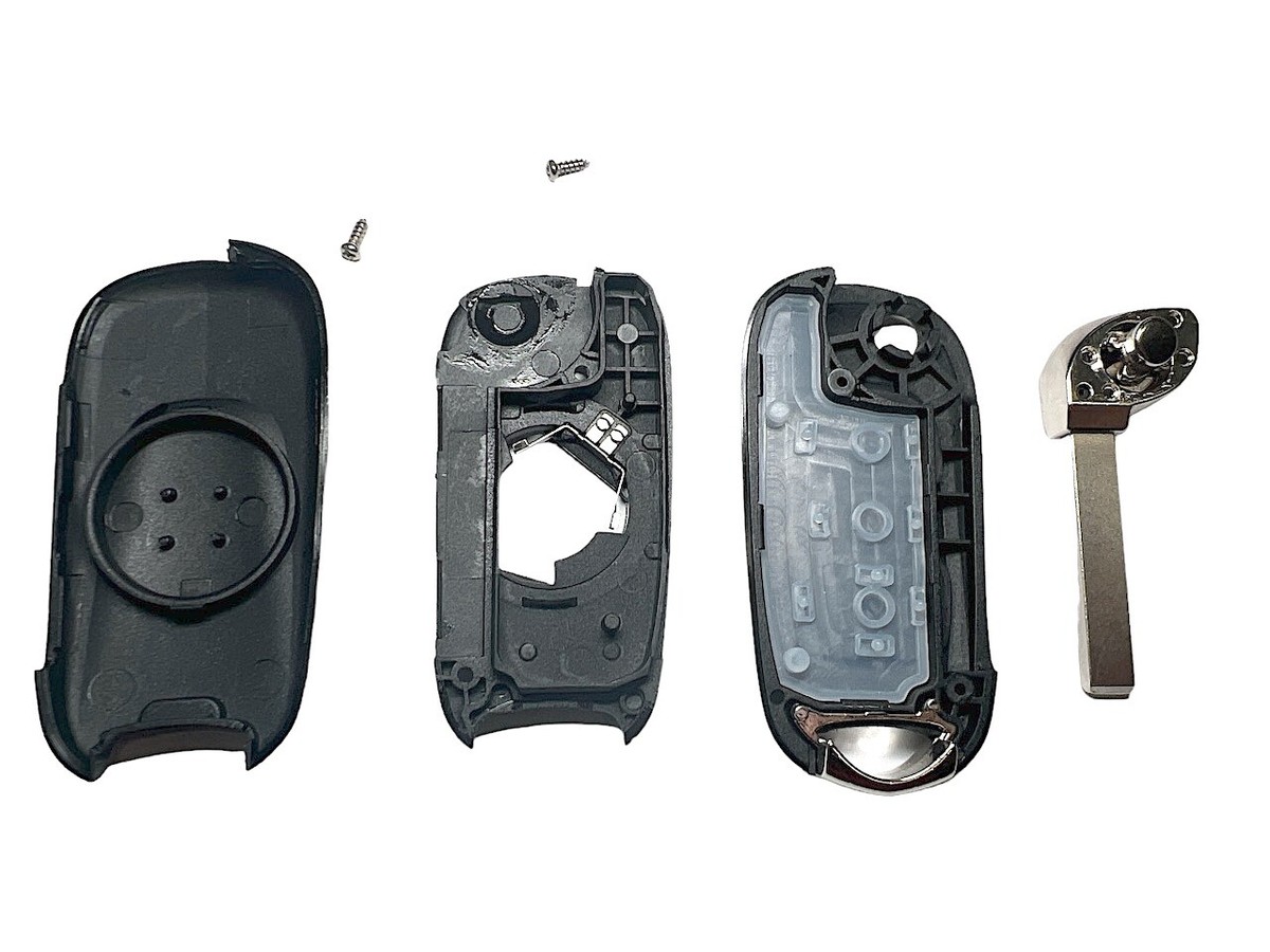 TOOMUME Cover Chiave TPU, Custodia Chiave 2 Tasti Adatto Per Opel Vauxhall Astra K Corsa E Mokka X Buick Verano Encore Envision Regal Lacrosse, Copri - Foto 11